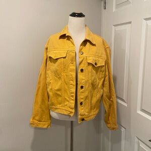 GAP Mustard Color Jean Jacket
